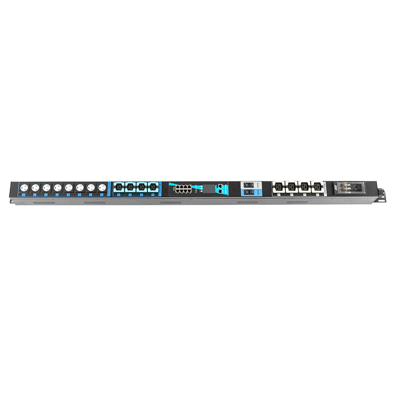 Interruttore sensore TCP/IP verticale USA C13 C19 a 16 prese Pdu eco Smart Rack