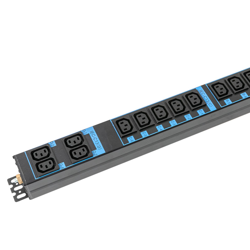 Pdu Smart Rack eco con sensore TCP/IP verticale C13 C19 a 20 prese