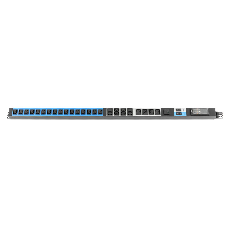 Pdu con interruttore SPD verticale a 28 uscite C13 C19