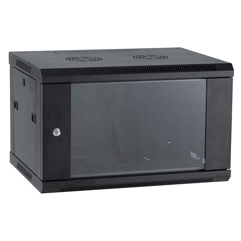 Armadio da parete per dati di rete Nero 600X450mm 6U