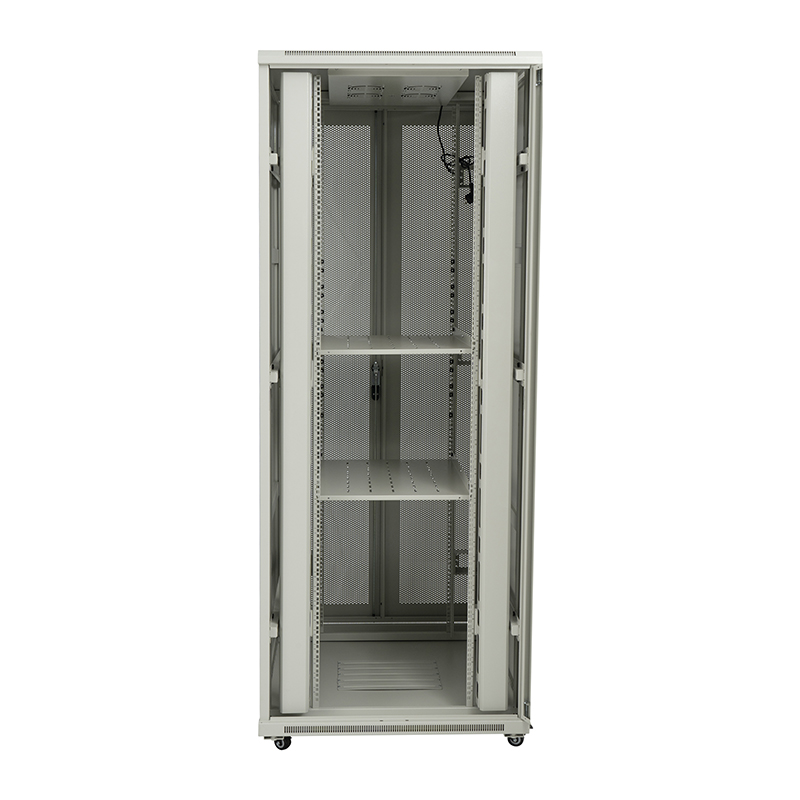 Armadio server rack anta singola forata anteriore/anta doppia forata posteriore 18U-42U grigio